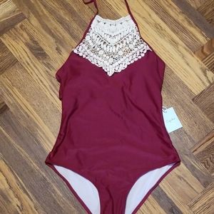 NWT Cupshe one peice bathing suit swim